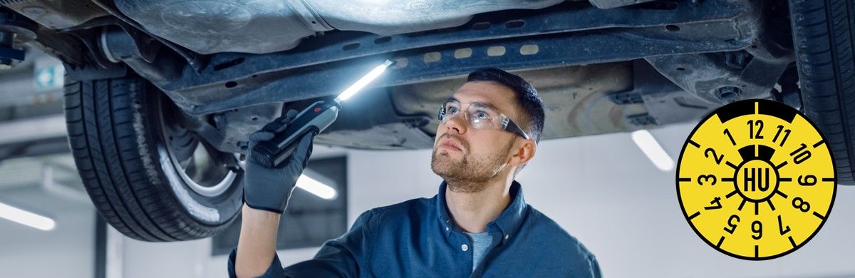 Werbung für Hauptuntersuchungen